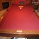 8' Brunswick Gold Crown Pool Table For Sale