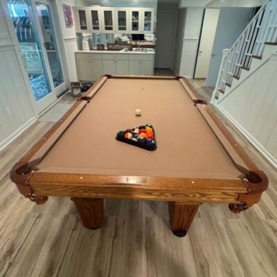 8ft Olhausen Slate Pool Table - Delivery & Setup Included - Great Condition - Baltimore, MD
