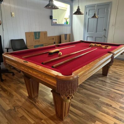 8ft Brunswick Slate Pool Table - Free Delivery & Setup - Like New - Baltimore, MD